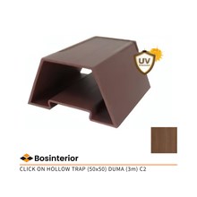 Partisi PVC Hollow Click-On Hollow Trap Duma 50x50 C2 (3m)
