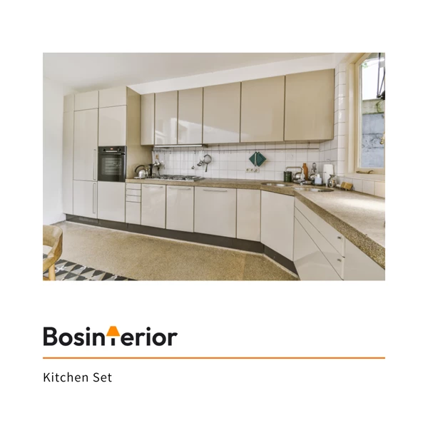 Jasa Kustom Furniture Kitchen Set Merk Bovia