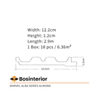Curtain Wall Panel Featherlite Gaia Marvel Alba Series Almond 3