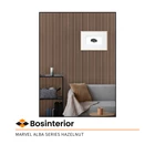 Curtain Wall Panel Featherlite Gaia Marvel Alba Series Hazelnut 2