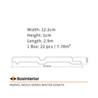 Curtain Wall Panel Featherlite Gaia Marvel Nexus Series Winter Sonata 3