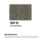 Dinding WPC Wood Panel Atwood Curvy Series Stoneware WP 21 1