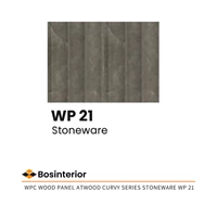 Dinding WPC Wood Panel Atwood Curvy Series Stoneware WP 21