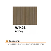 Dinding WPC Wood Panel Atwood Curvy Series Abbey WP 23