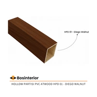 Partisi PVC Hollow Atwood HPD 01 Diego Walnut