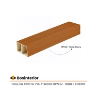 Partisi PVC Hollow Atwood HPN 02 Noble Cherry