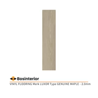 Lantai Vinyl Merk LUXOR Type GENUINE MAPLE - 2.0mm