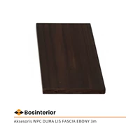 Lantai WPC DUMA LIS FASCIA EBONY 3m