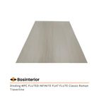 Dinding WPC FLUTED INFINITE  FLAT FLUTE Classic Roman Travertine 1