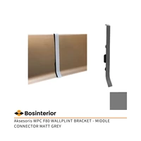 Aksesoris WPC Roshan F80 WALLPLINT BRACKET -  MIDDLE CONNECTOR Matt Gray