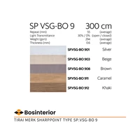 Tirai Blind Merk Sharppoint Type SP.VSG-BO 9 Venus Blinds